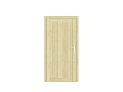 Vuren dichte deur geimpregneerd prestige - 108x209 cm