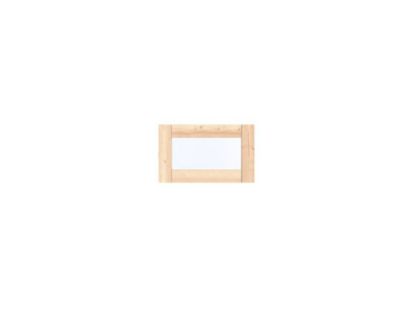 Vuren vast raam onbehandeld prestige - 66x40 cm