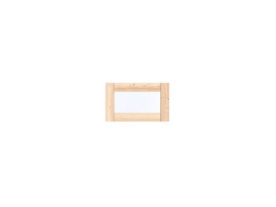 Vuren vast raam onbehandeld prestige - 66x40 cm