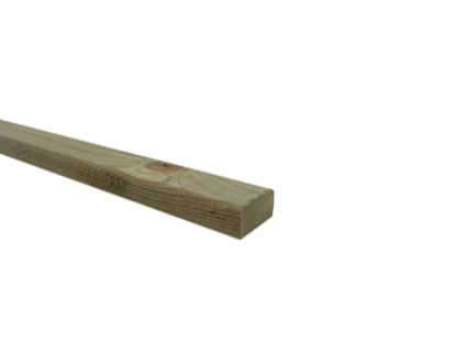 Vuren lat geschaafd geimpregneerd - 28x45 mm