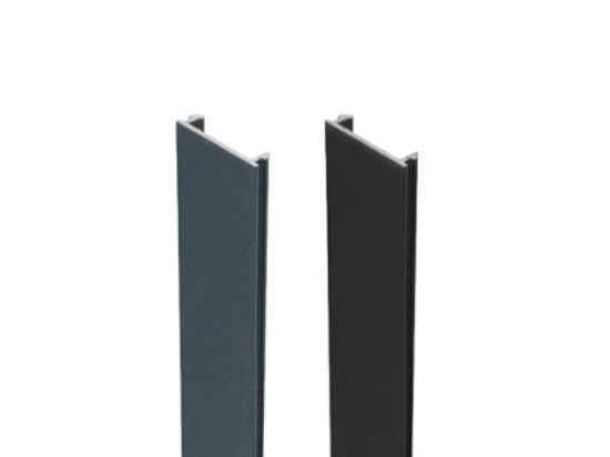 Boston aluminium klikprofiel - 6x24mm