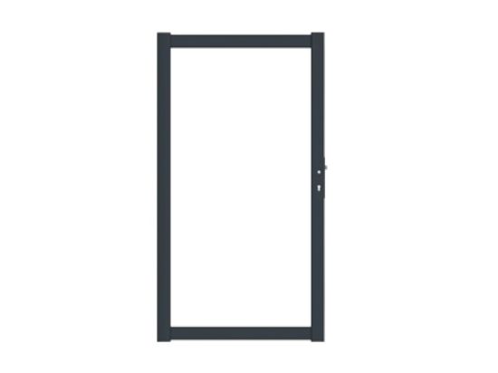Boston vulbaar poortframe RAL9005 - 98x183 cm