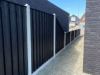 Betonpaal glad grijs met diamantkop - 10x10 cm