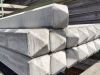 Betonpaal glad grijs met diamantkop - 10x10 cm