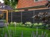 Betonpaal grijs met sponning t.b.v. blokhutprofiel - 11.5x11.5 cm