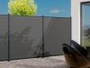 Boston WPC Premium fence board Dark Grey - 21x150 mm