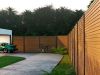 Boston WPC Modern fence board Teak - 21x150 mm