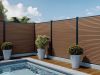 Boston WPC Modern fence board Teak - 21x150 mm