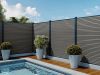 Boston WPC Modern fence board Dark Grey- 21x150 mm