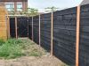 Douglas zweeds rabat fijnbezaagd zwart gedompeld - 12/25x180 mm