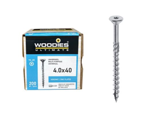 Woodies Schroef Verzinkt