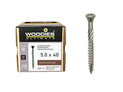 Woodies Vlonderschroef RVS410