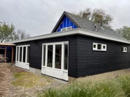 Thermo Grenen select zweeds rabat fijnbezaagd Zwart - 25x180 mm