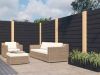 Thermo Grenen select zweeds rabat fijnbezaagd Zwart - 25x180 mm