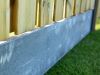 Betonplaat glad grijs - 25x3.5 cm