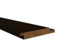 Thermo Grenen select channelsiding geborsteld geschaafd Zwart - 19x130 mm