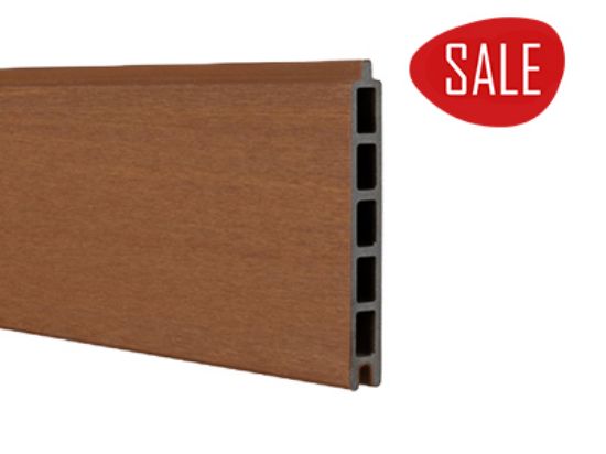 WPC Premium fence board Exotics Red 21x160mm (wb 150 )