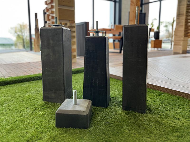 Fundering Betonpoer antraciet